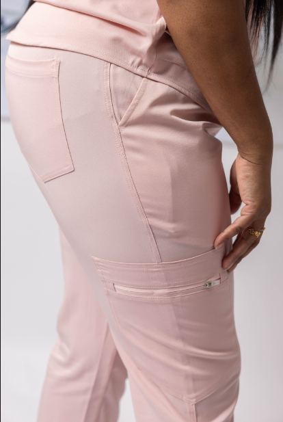 Good Vibes Only Jogger Scrub Bottoms