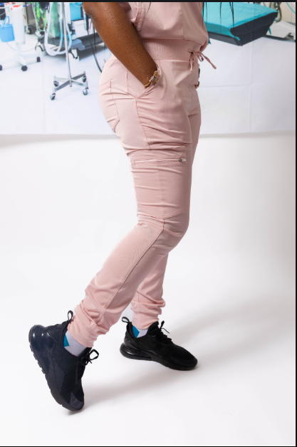 Good Vibes Only Jogger Scrub Bottoms