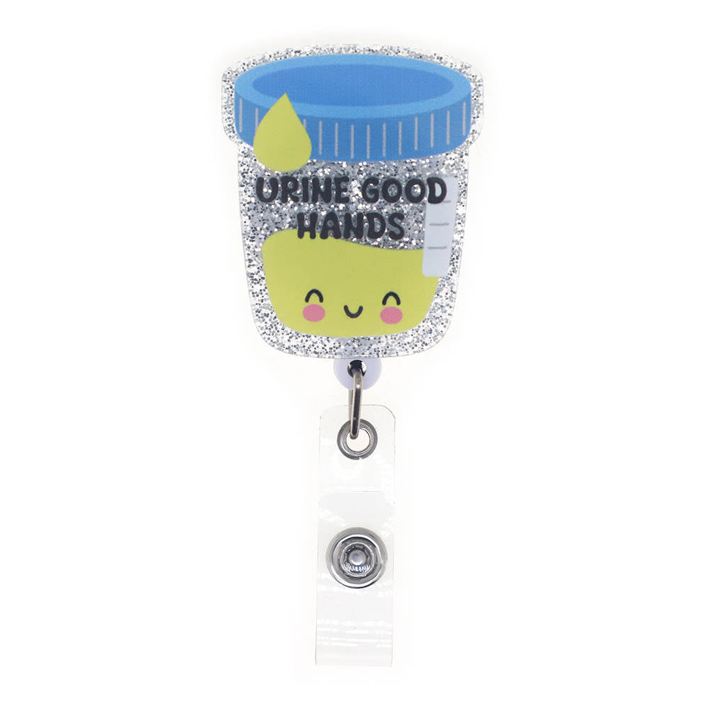 Urine Good Hands - Badge Reel